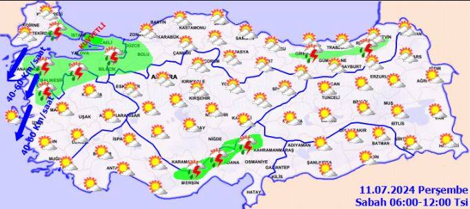 Kuvvetli sağanak geliyor! Meteoroloji 3 ili ‘dikkatli olun’ diyerek uyardı 33